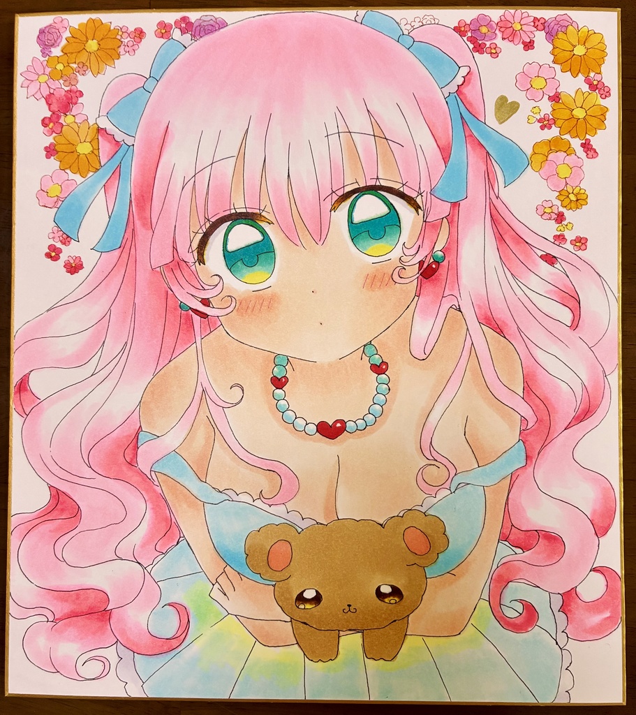 オリジナル原画色紙Ｌサイズ