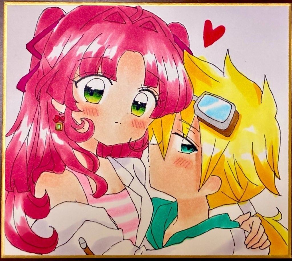 ジェみく色紙小