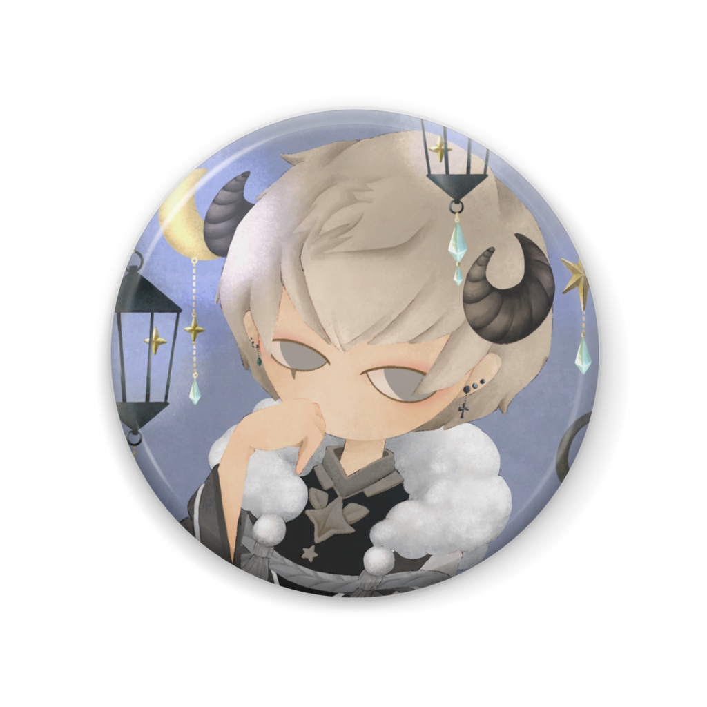 【針】缶バッジ(57mm)