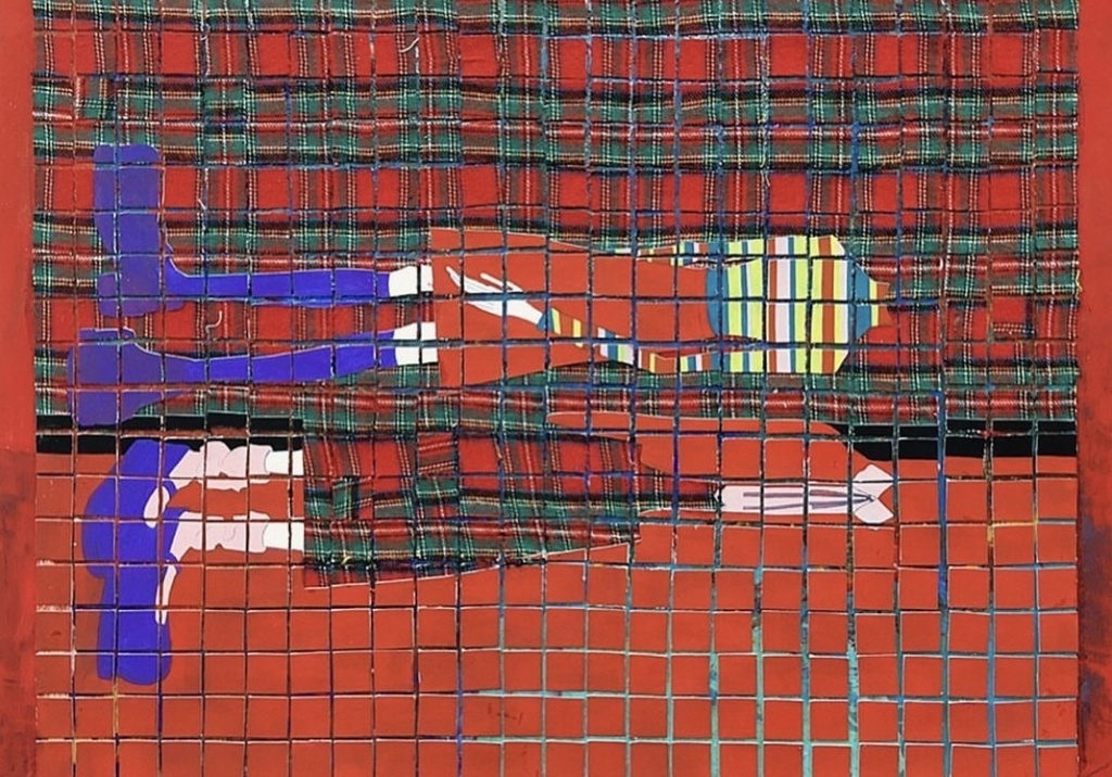 タイル。原画