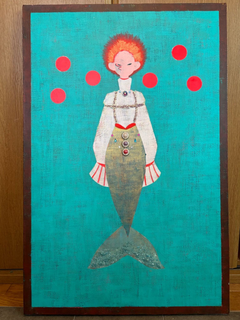 架空民族。原画