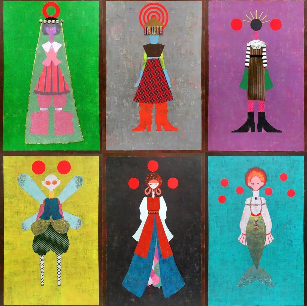 架空民族。原画