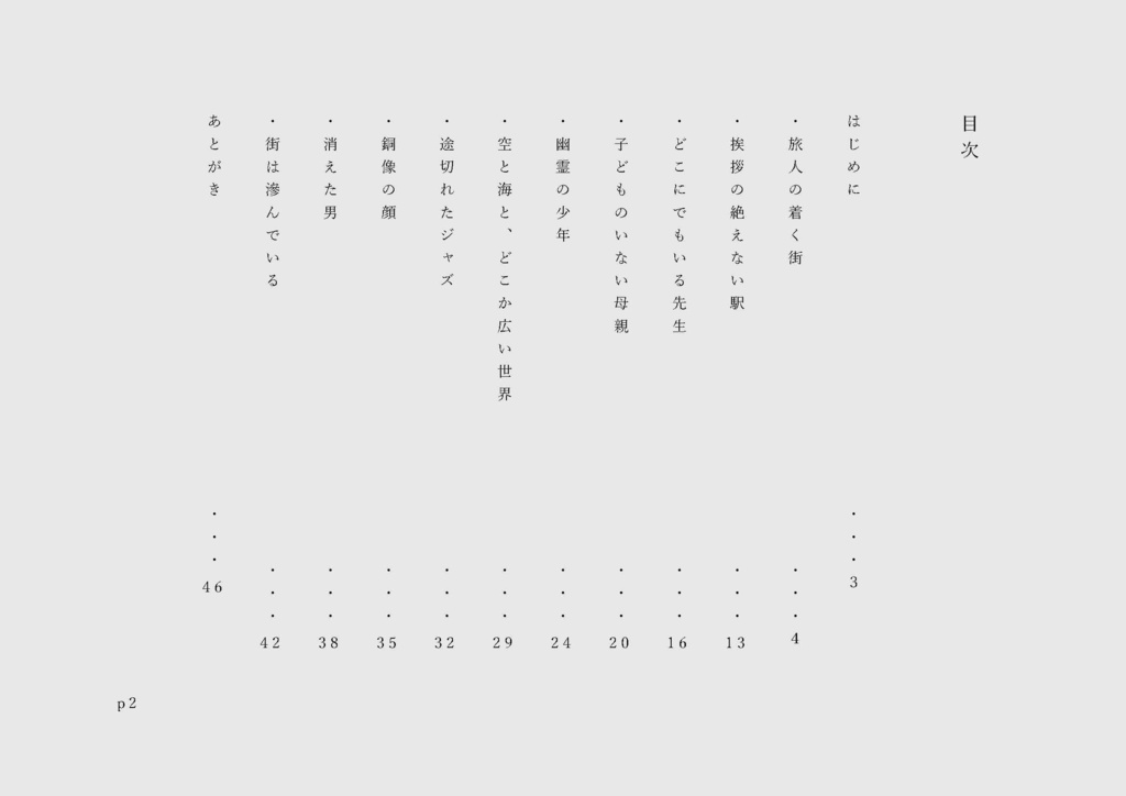 街は滲んでいる