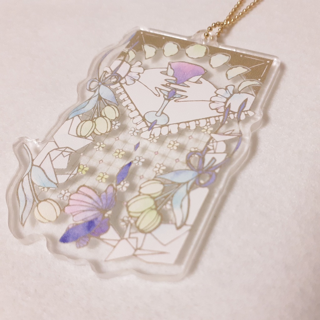 アクリルキーホルダー「幾年」