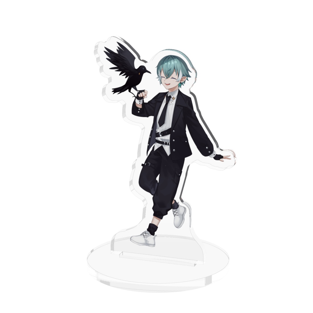 小烏ヤタ　キービジュアルアクリルスタンド