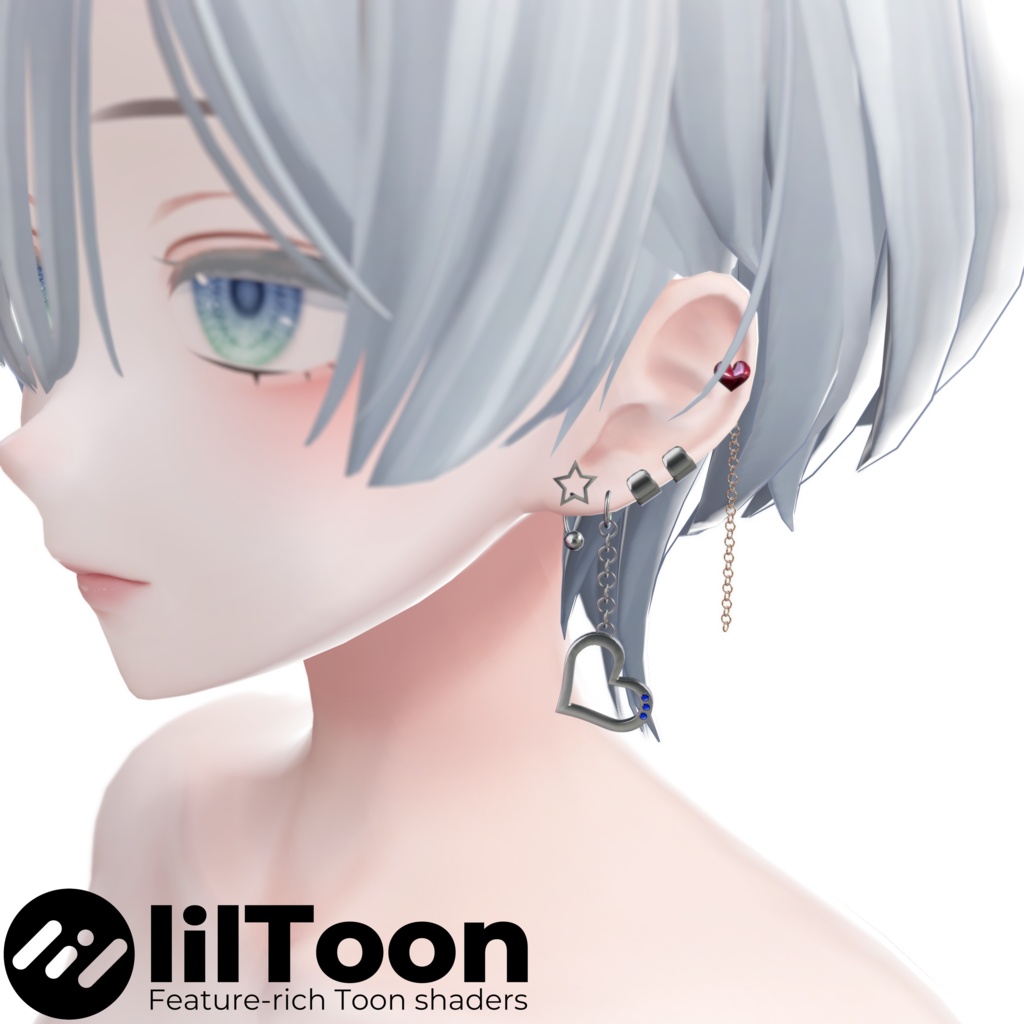 【liltoon】s1mply pierce set