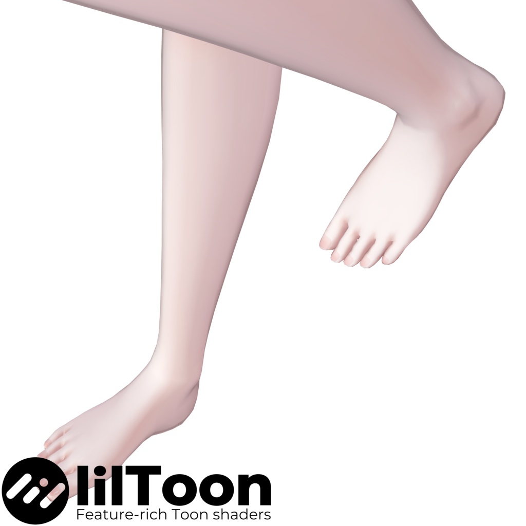 【liltoon】汎用 もちもち肌 マテリアル