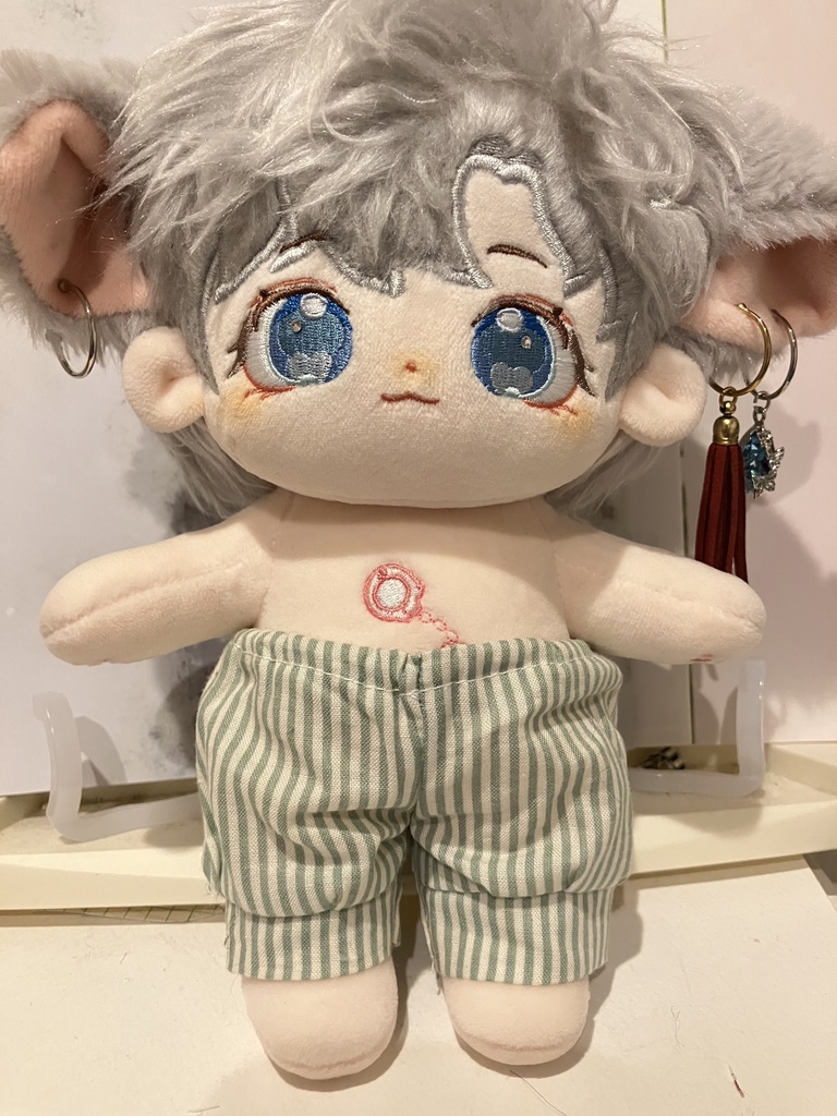 【型紙】20cm　ぬい用かぼちゃパンツ