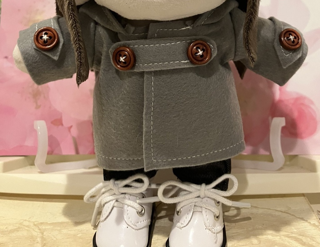 型紙】20cm ダッフルコート - おこげ庵 - BOOTH