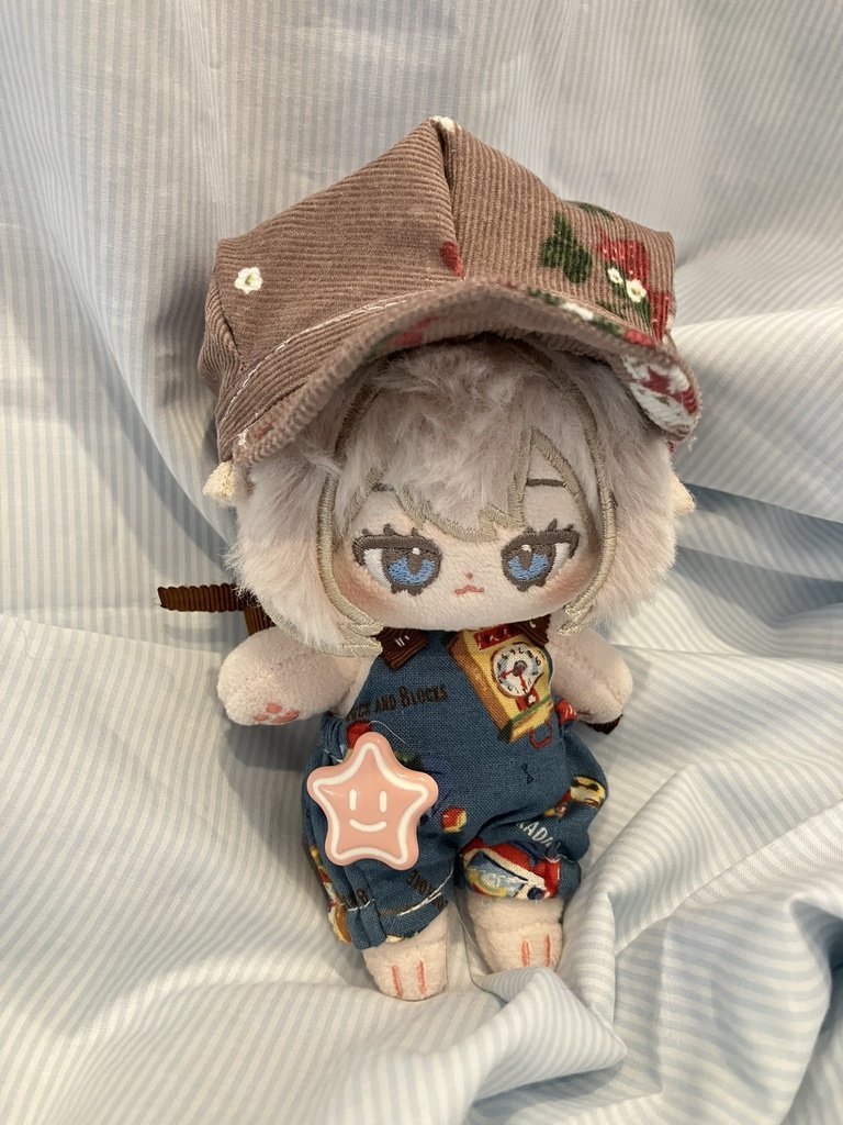 【型紙】ぬい用キャスケット　10cm・20cm