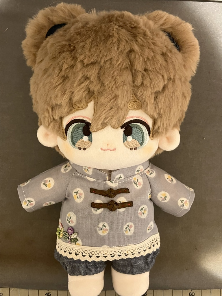 【型紙】チャイナ服 20cm用