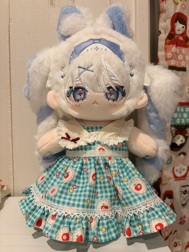 20cmぬい用 サマーワンピ