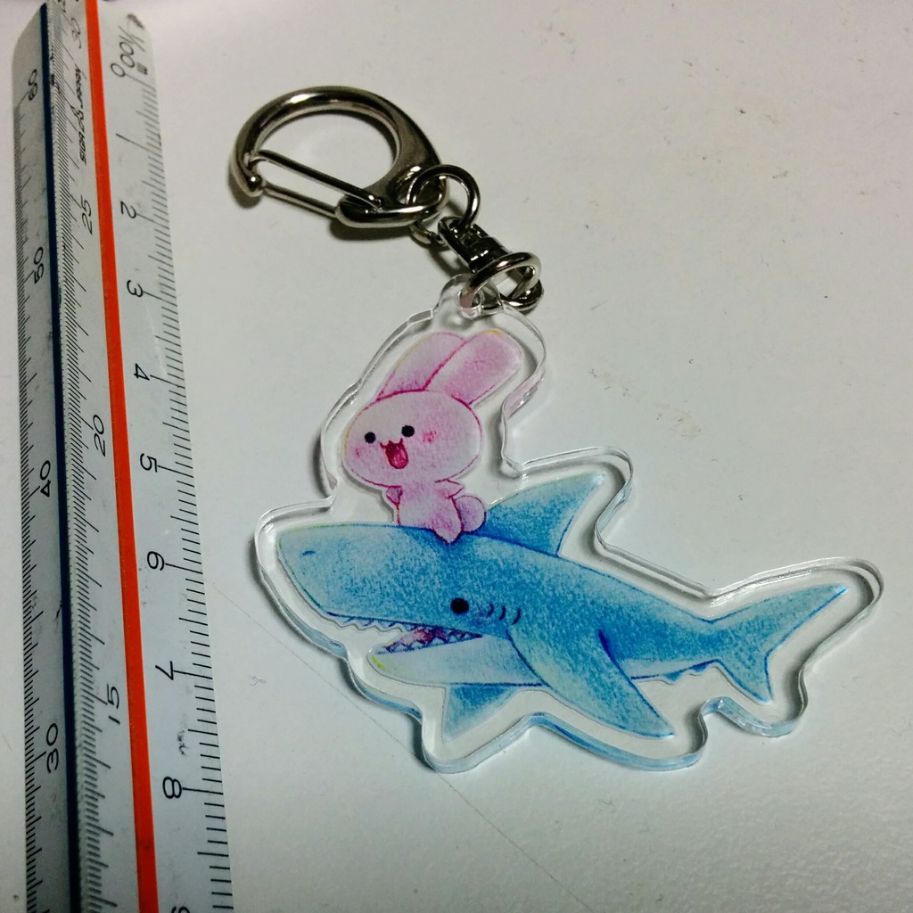 うさぎとサメアクキー