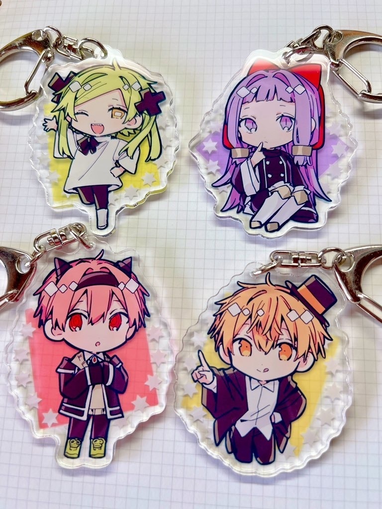 アクリルキーホルダー『星騎士』