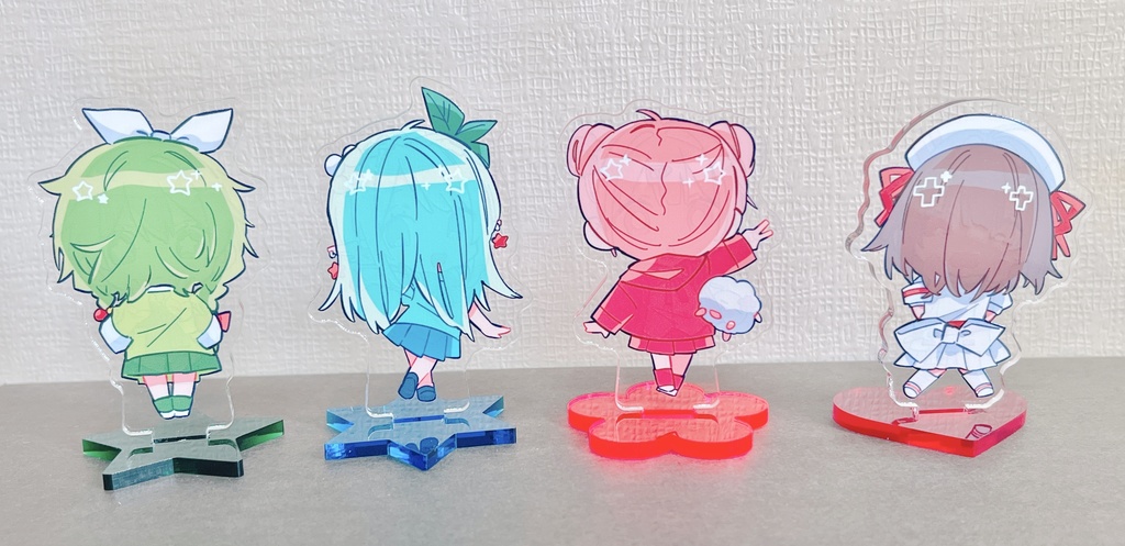 アクリルスタンド ビジュアル創作