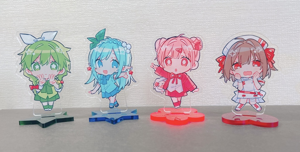 アクリルスタンド ビジュアル創作