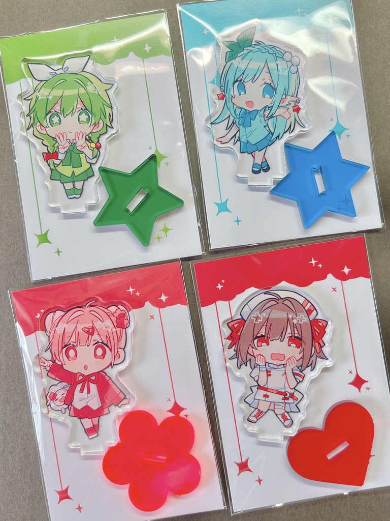 アクリルスタンド ビジュアル創作