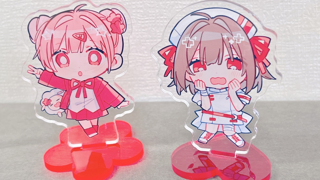 アクリルスタンド ビジュアル創作