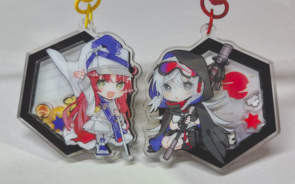 シャカシャカアクリルキーホルダー