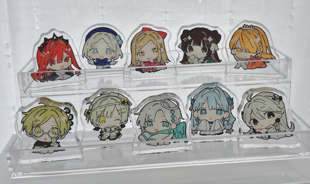 太陽系擬人化キャラ 自立ミニアクリルスタンド