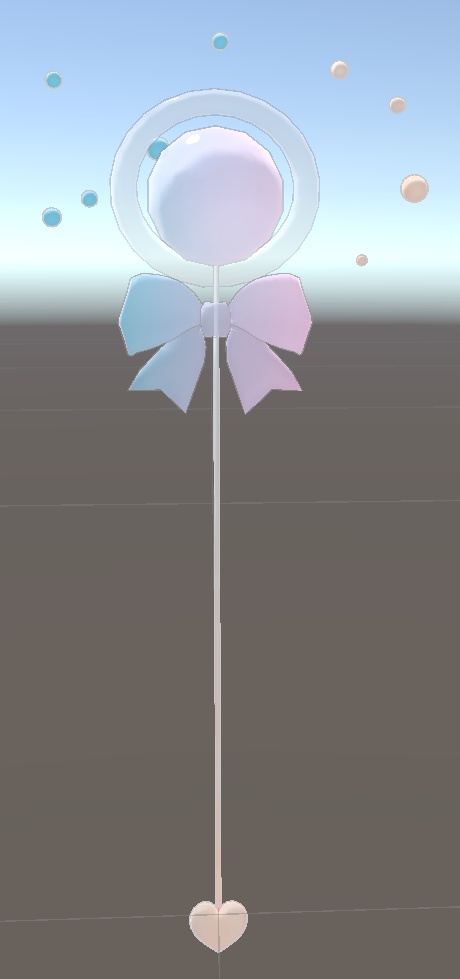 3Dモデル VRChat 「BalloonWAND」