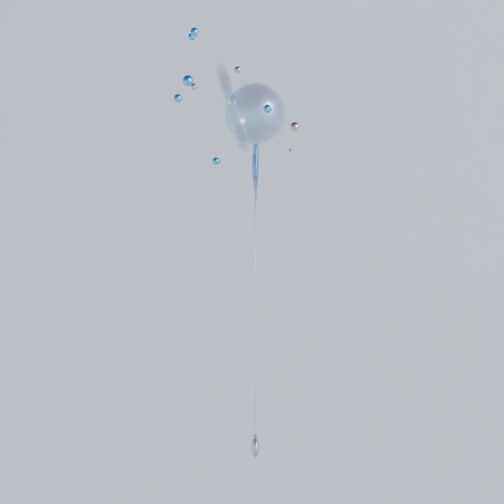 3Dモデル VRChat 「BalloonWAND」