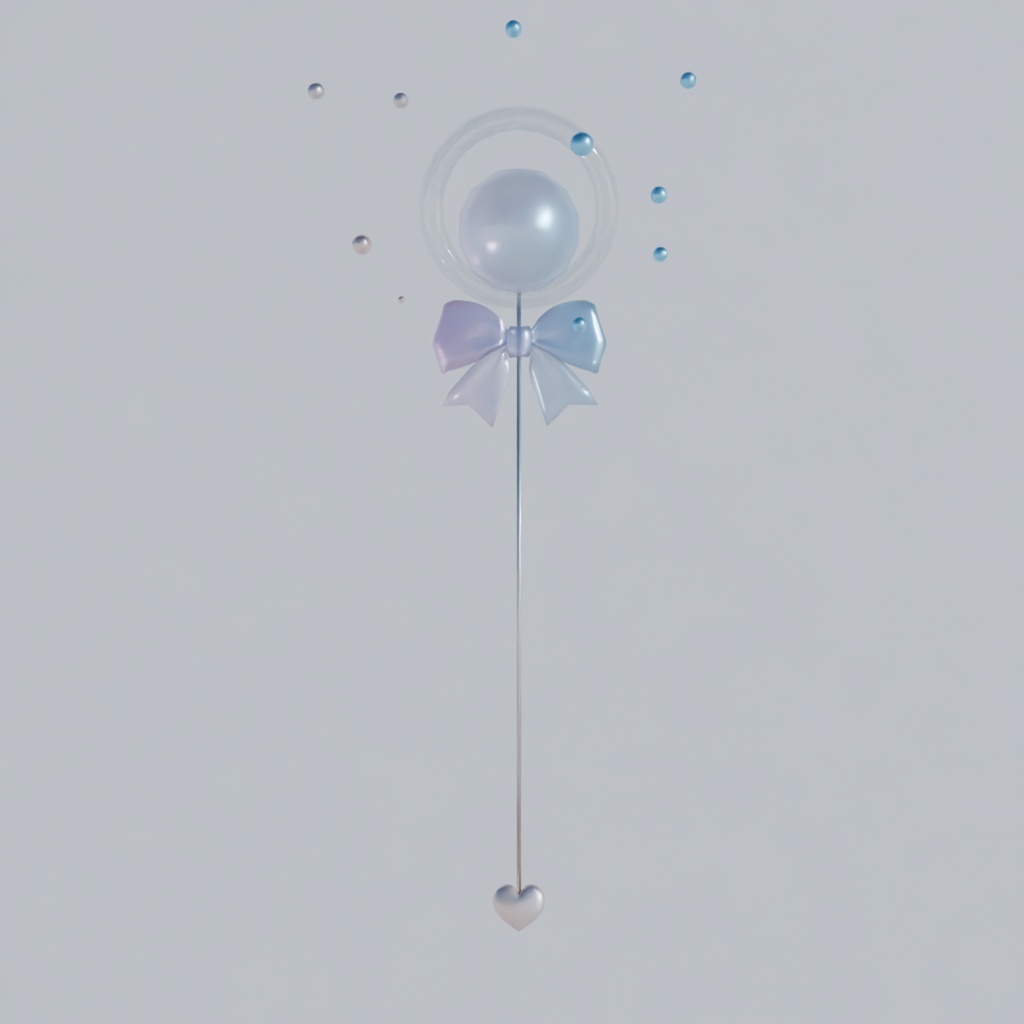 3Dモデル VRChat 「BalloonWAND」