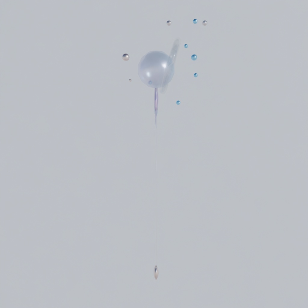3Dモデル VRChat 「BalloonWAND」