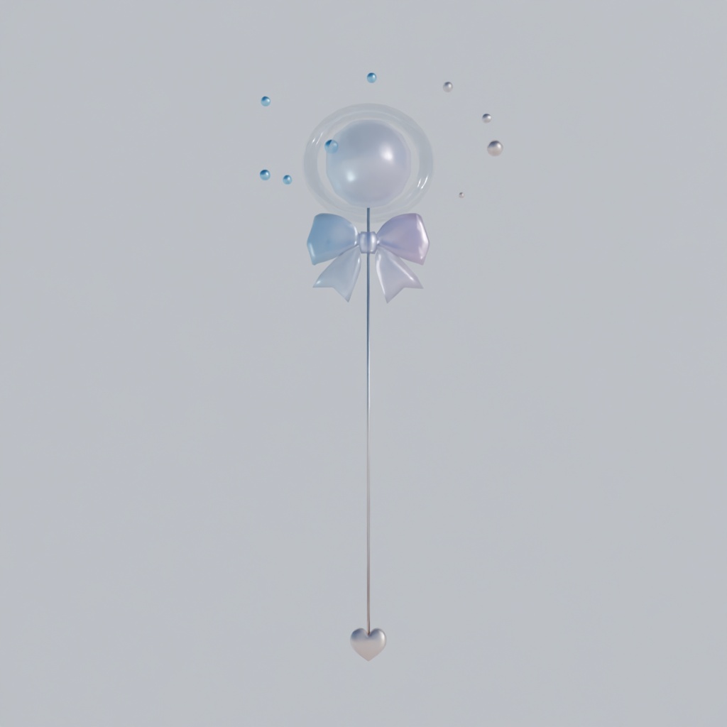 3Dモデル VRChat 「BalloonWAND」