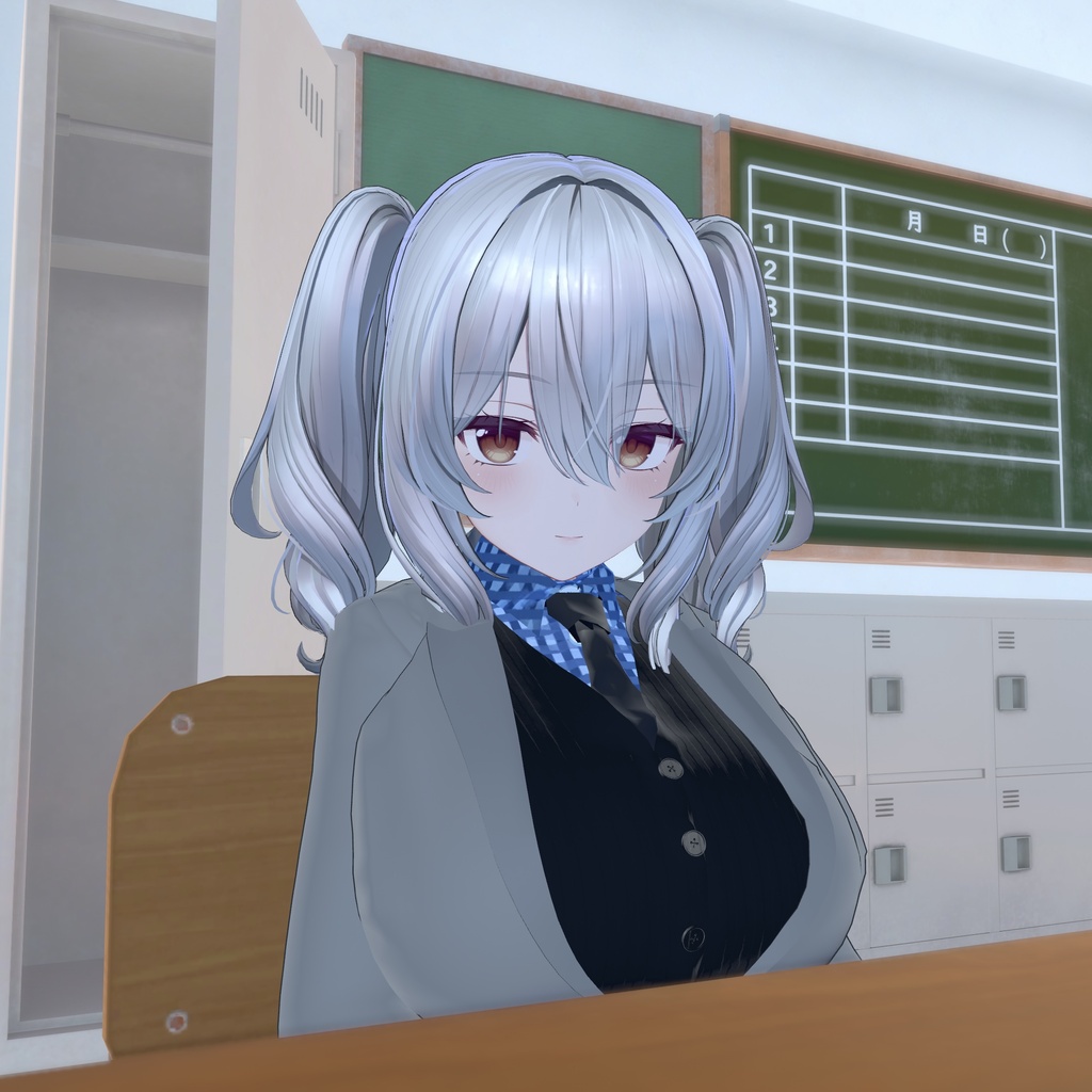 【ミルティナ対応衣装】School Uniform|VRChat 3D衣装