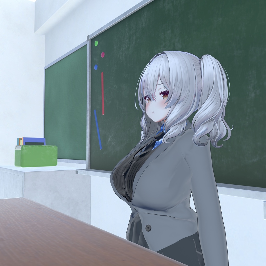 【ミルティナ対応衣装】School Uniform|VRChat 3D衣装