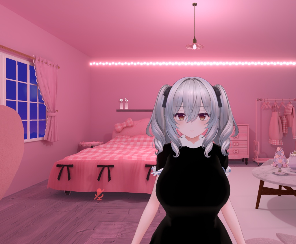 【ミルティナ対応衣装】FrillDress|VRChat 3D衣装