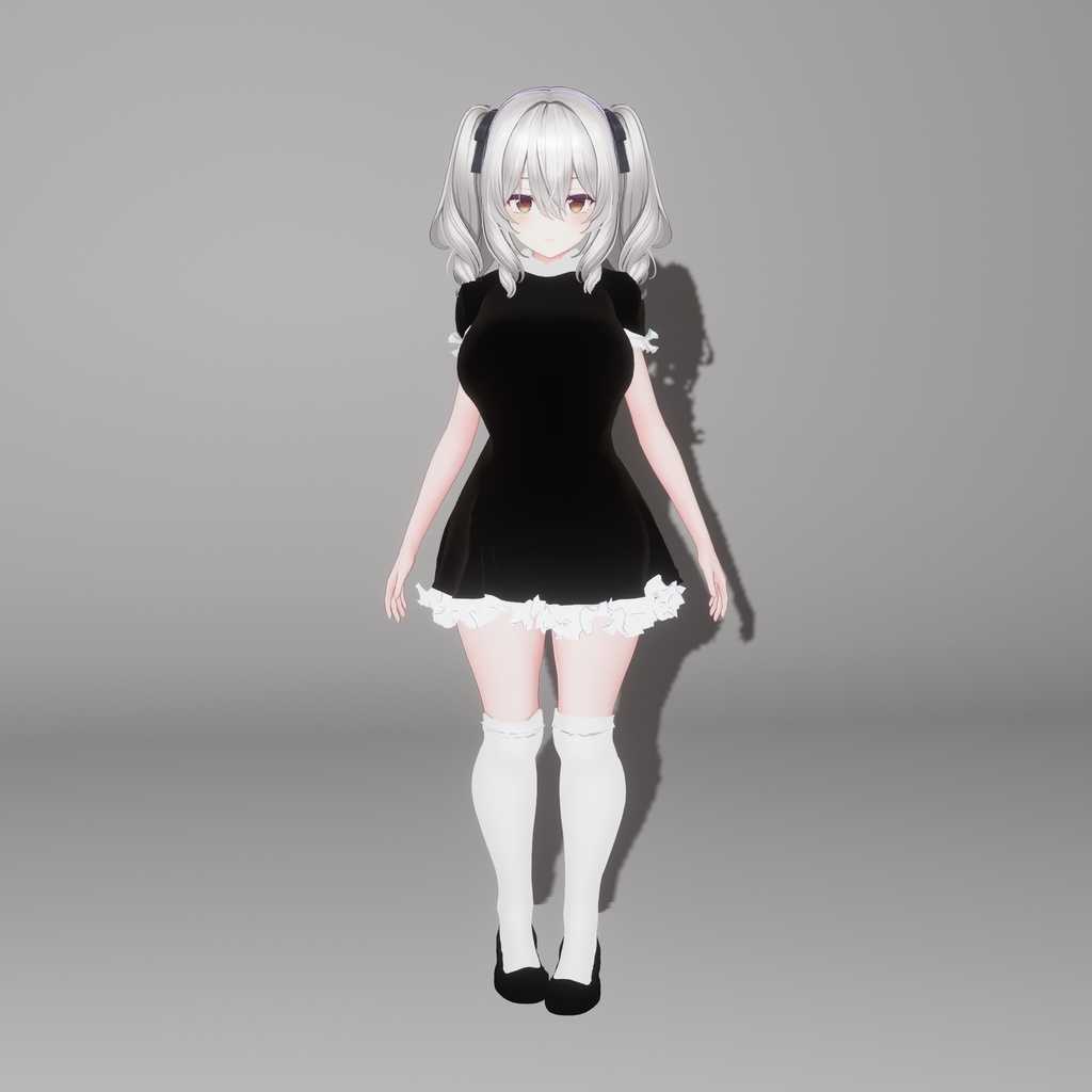 【ミルティナ対応衣装】FrillDress|VRChat 3D衣装