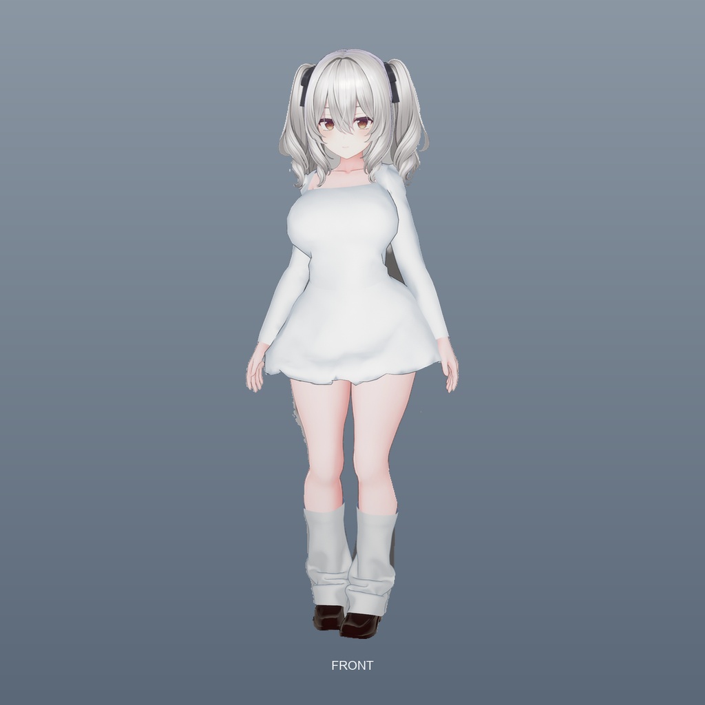 【ミルティナ対応衣装】BalloonDress|VRChat 3D衣装