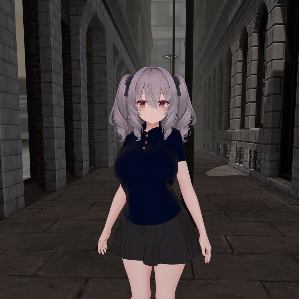 24時間無料!!【ミルティナ対応衣装】Polo|VRChat 3D衣装