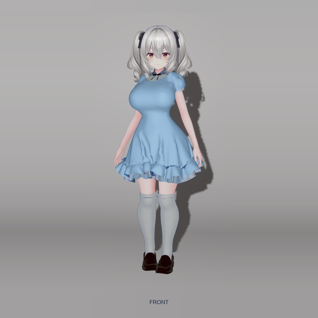 【ミルティナ対応衣装】FrifriDress|VRChat 3D衣装