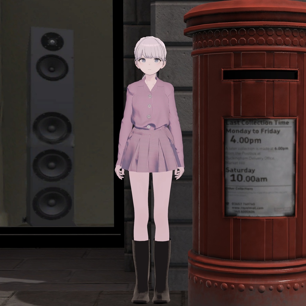 【Lapwing対応衣装】 Strippy|VRChat 3D衣装