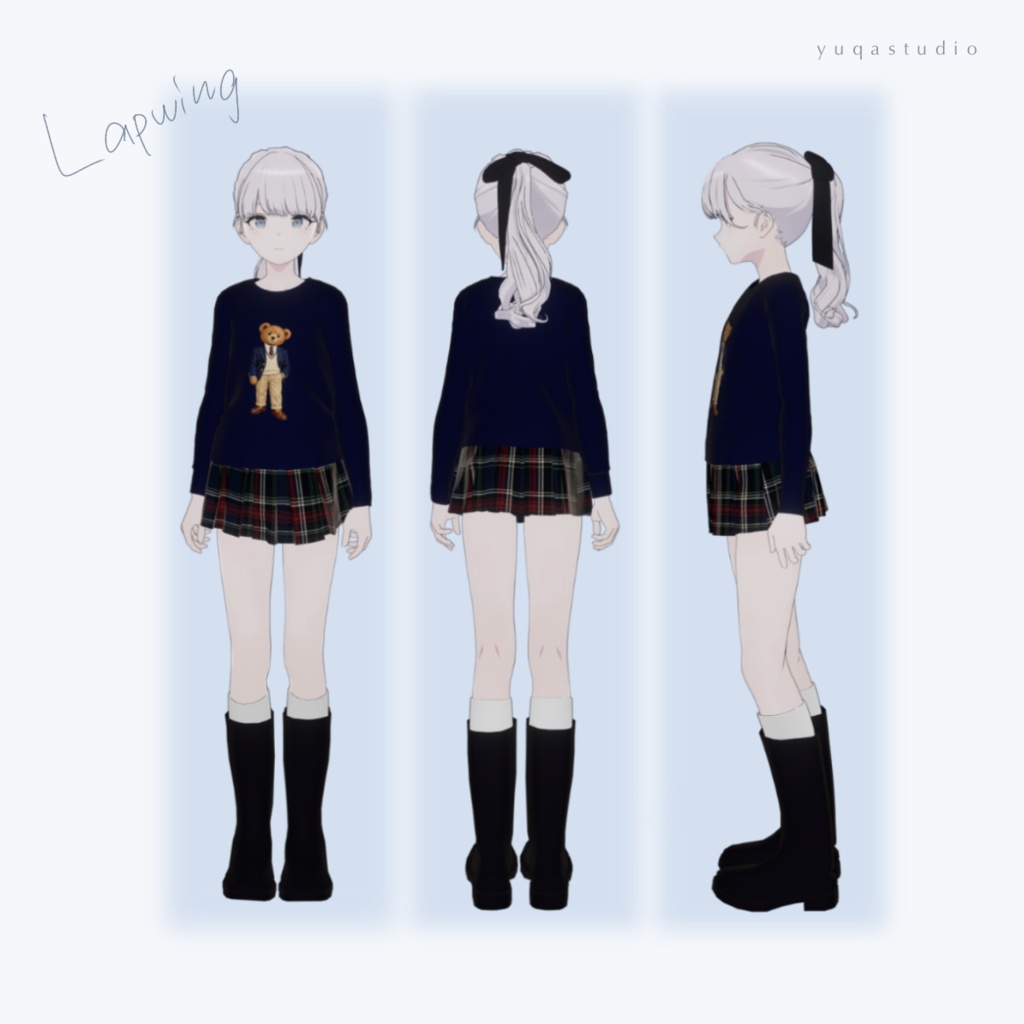 【Lapwing対応衣装】 TeddyWhim|VRChat 3D衣装