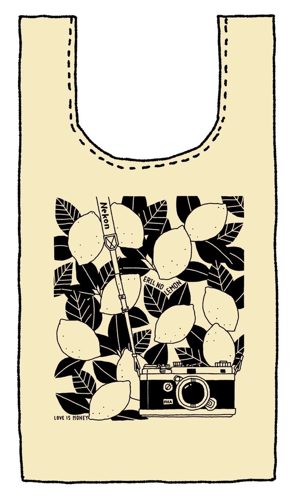【愛は金なり】ERIL no LEMONマルシェ エコバッグ
