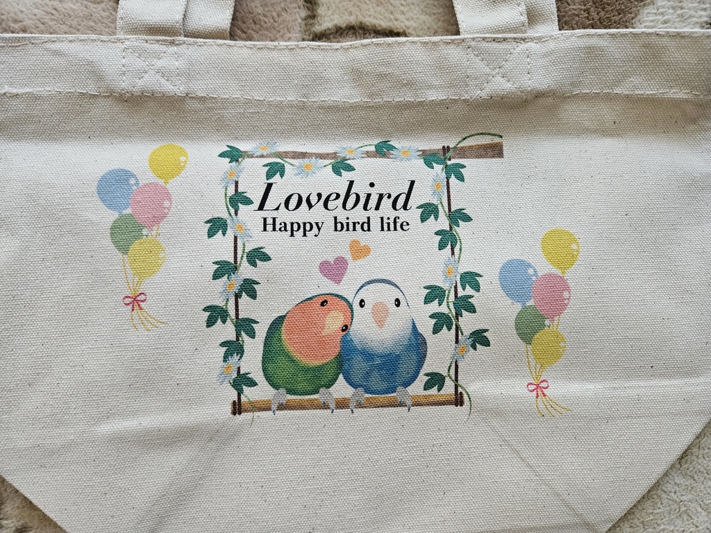 コザクラインコ トートバッグ S