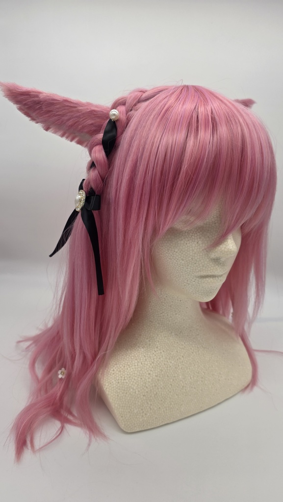 ハーフツインテールおみみセット