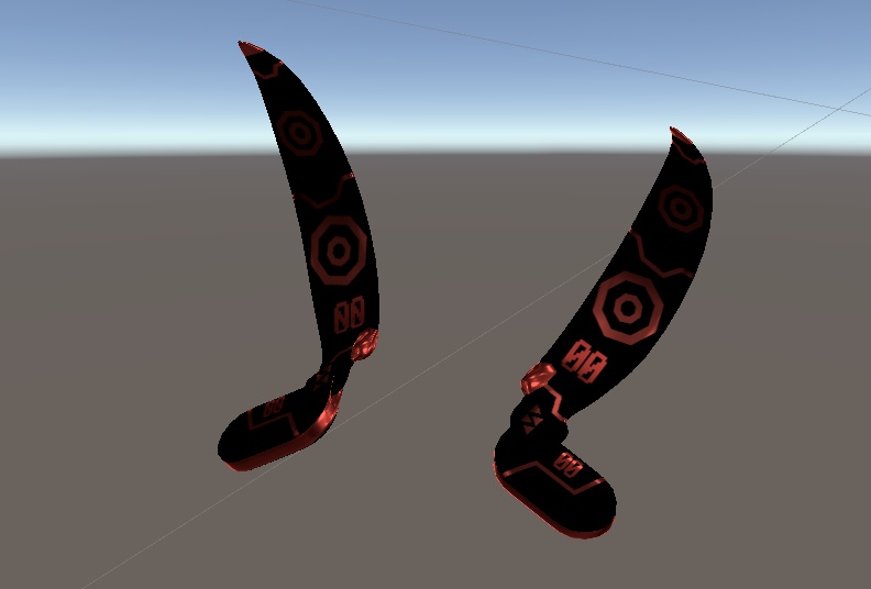 【vrc想定】CyberBunnyHeadGear