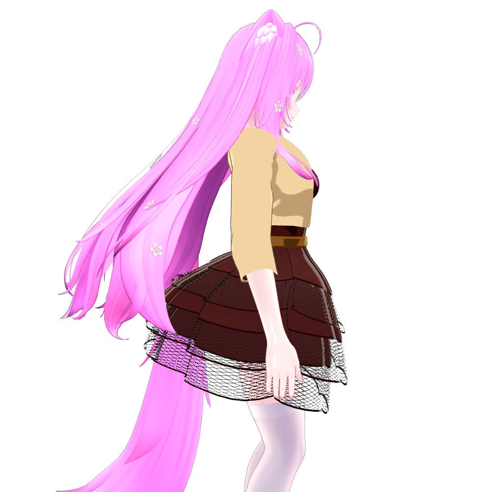 【VRC想定】カジュアルな感じの服【萌対応】