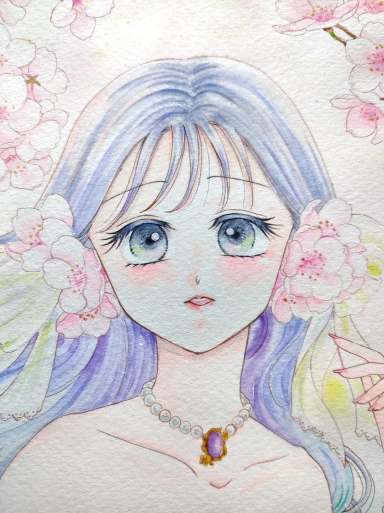 手描きイラスト◆桜◆