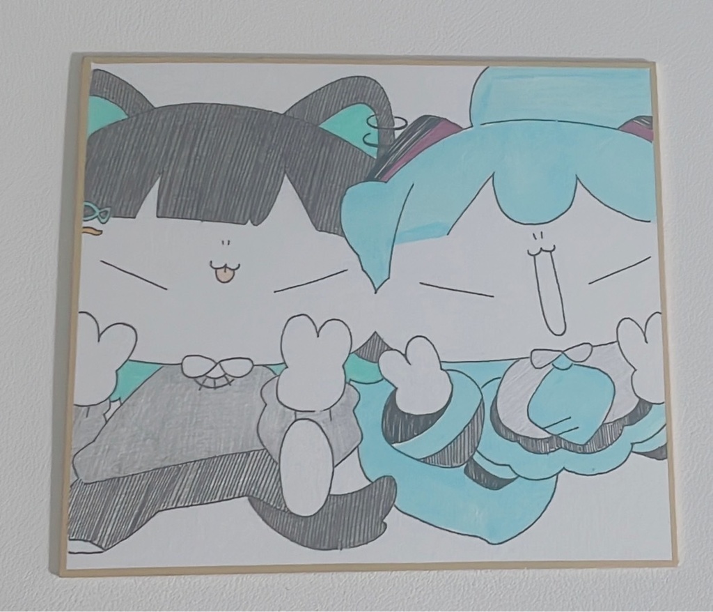 ちびちゃんずミニ色紙！