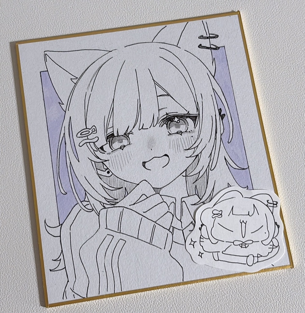 代理ちゃん中色紙１！