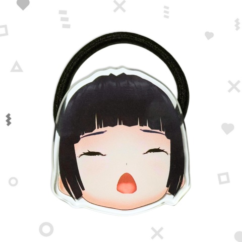 【自宅発送同梱可】ぱるにゃん アクリルヘアゴム