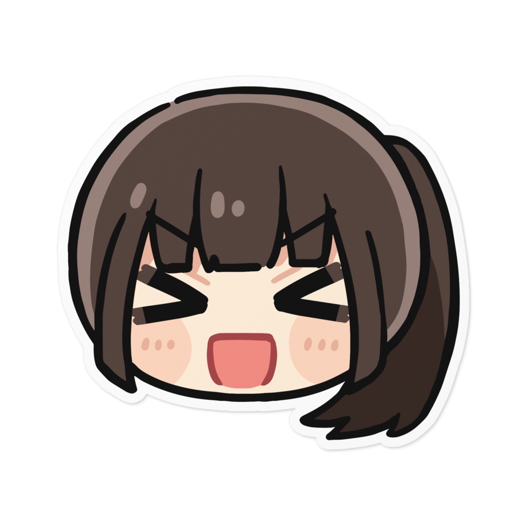 【自宅発送同梱可】ぱるにゃん ステッカー