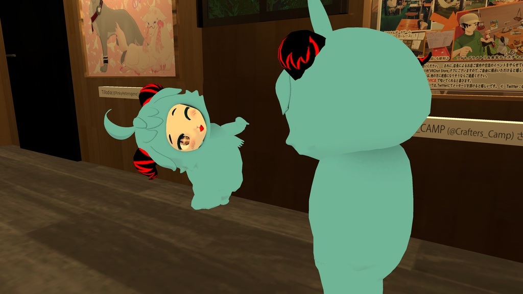 VRCHAT用アバター Ponyu