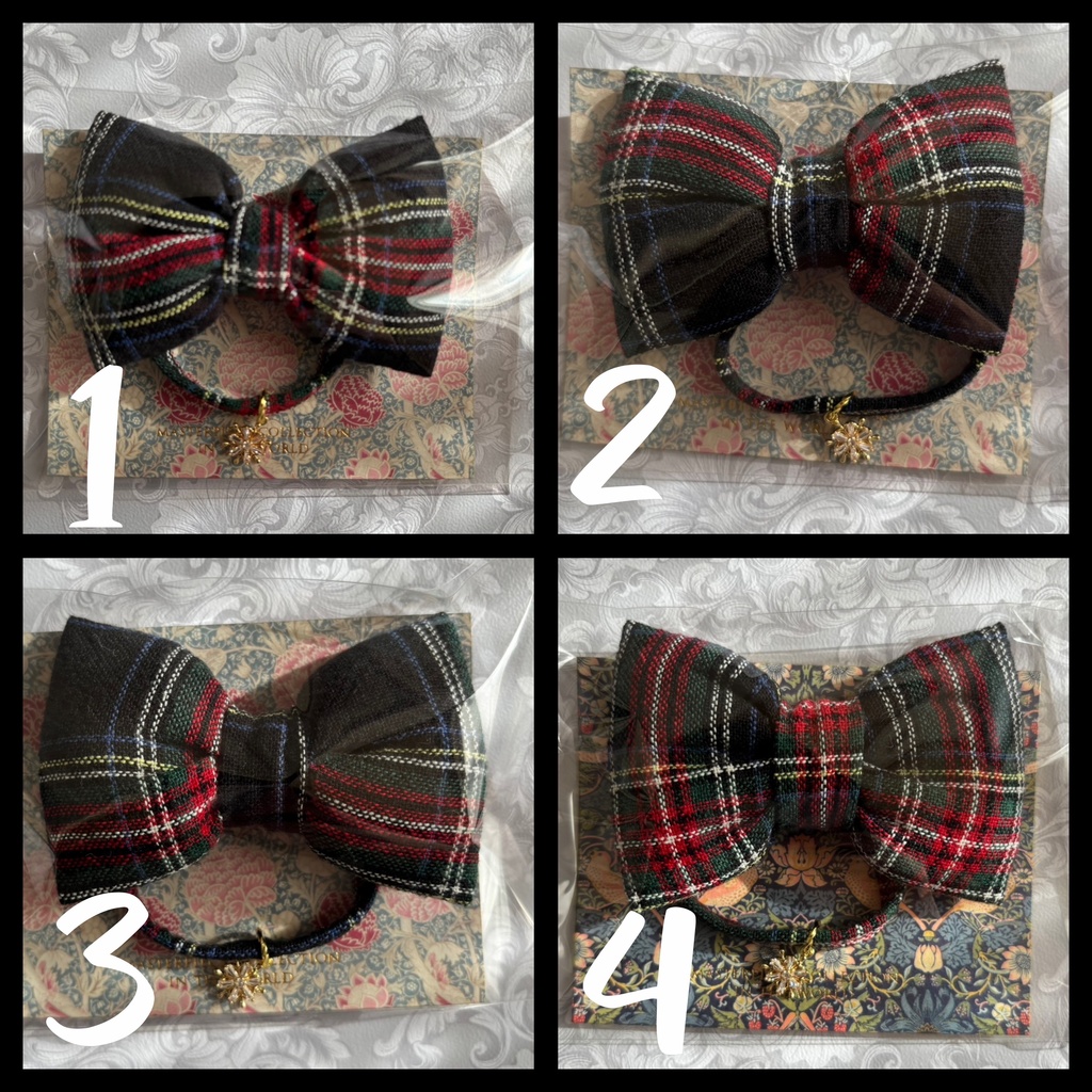 ふわふわリボン(背)ver.クリスマス(Green)